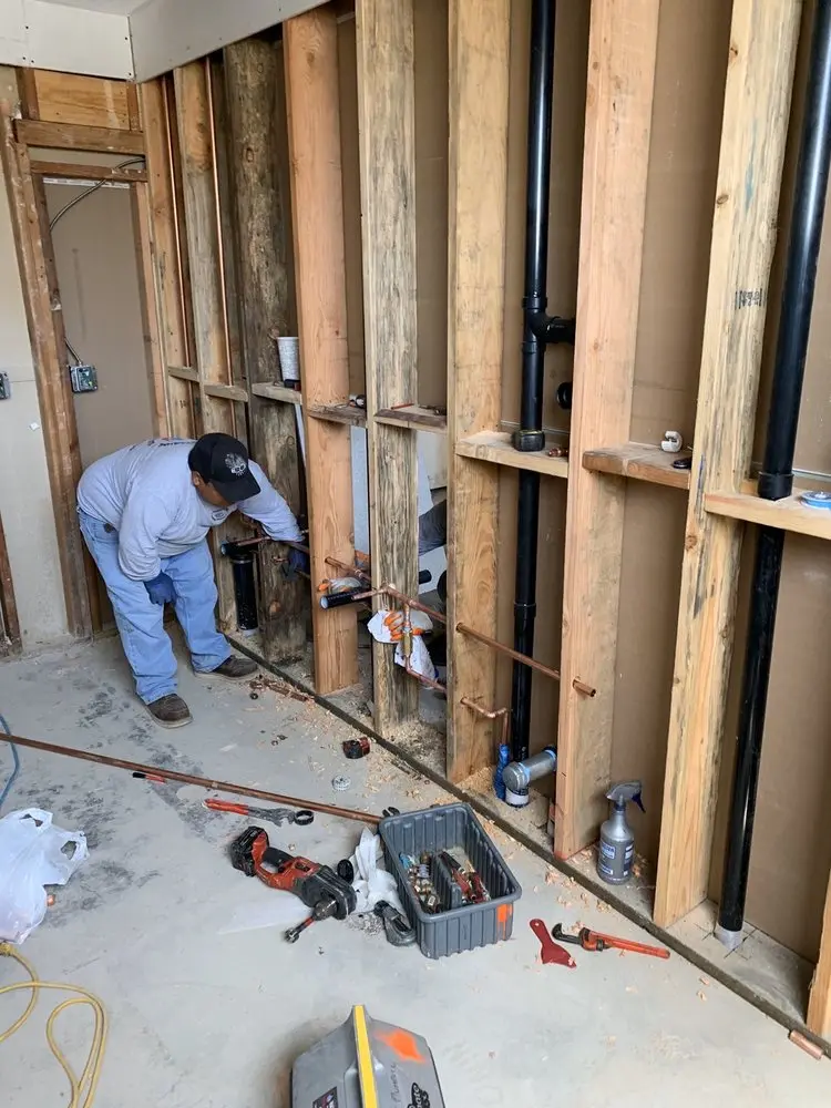 Commercial rough-in plumbing for Gas Line Repair in Clarkstown